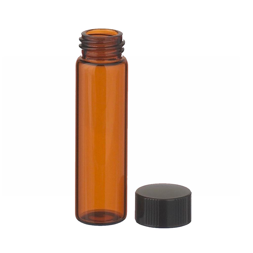 WHEATON E-C取样瓶 8 mL 棕色 黑色酚醛树脂盖 14B橡胶盖垫 200 个/盒
