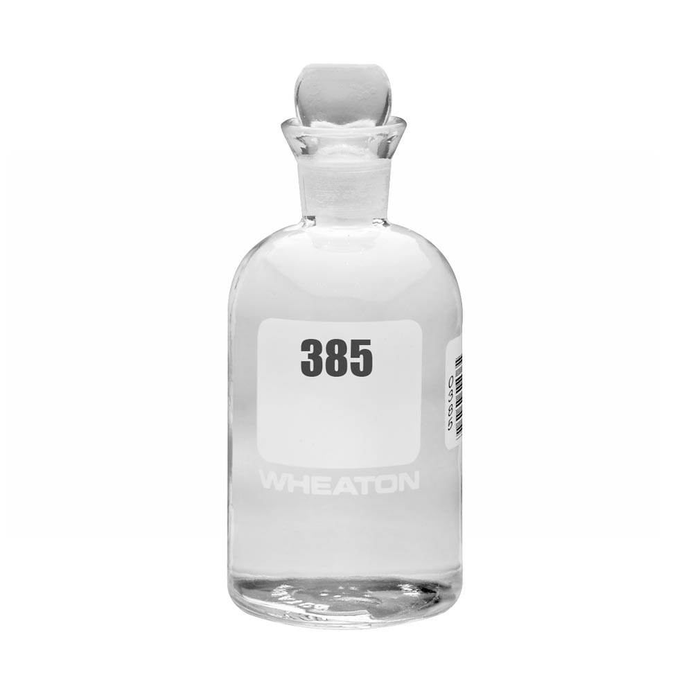 WHEATON 生化需氧量瓶 BOD瓶 300 mL 385 - 408 玻璃pennyhead塞 24个/盒
