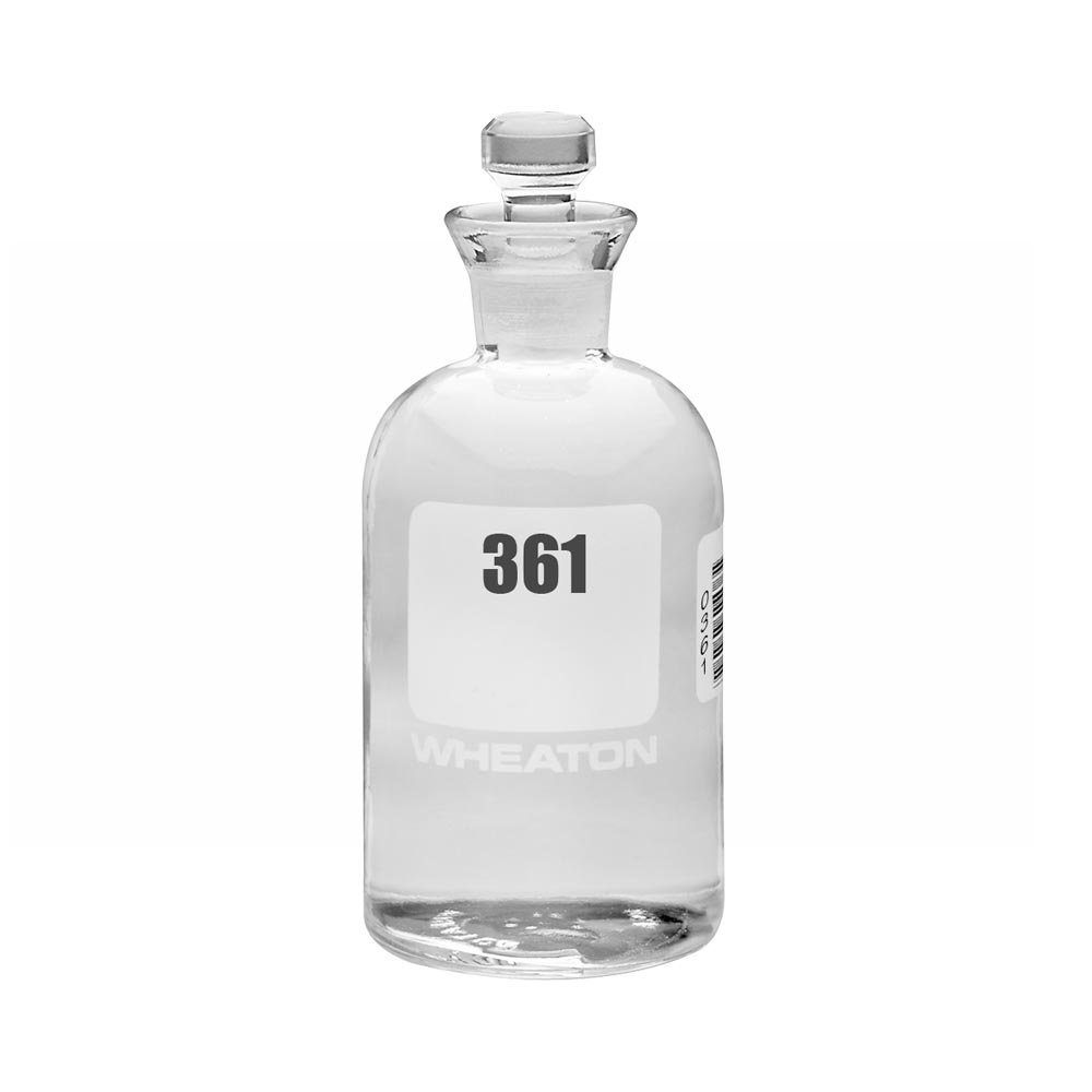 WHEATON 生化需氧量瓶 BOD瓶 300 mL 361 - 384 玻璃robotic塞 24个/盒