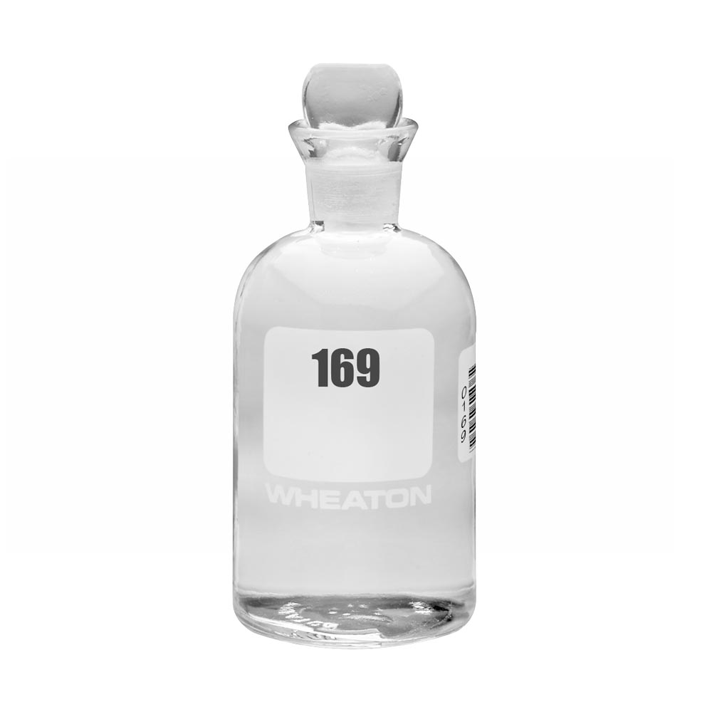 WHEATON 生化需氧量瓶 BOD瓶 300 mL 169 - 192 玻璃pennyhead塞 24个/盒