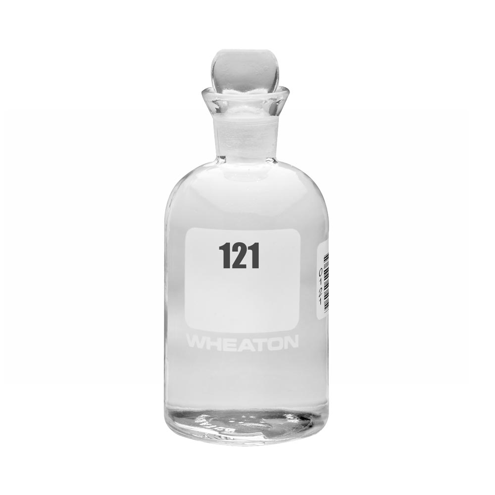 WHEATON 生化需氧量瓶 BOD瓶 300 mL 121 - 144 玻璃pennyhead塞 24个/盒