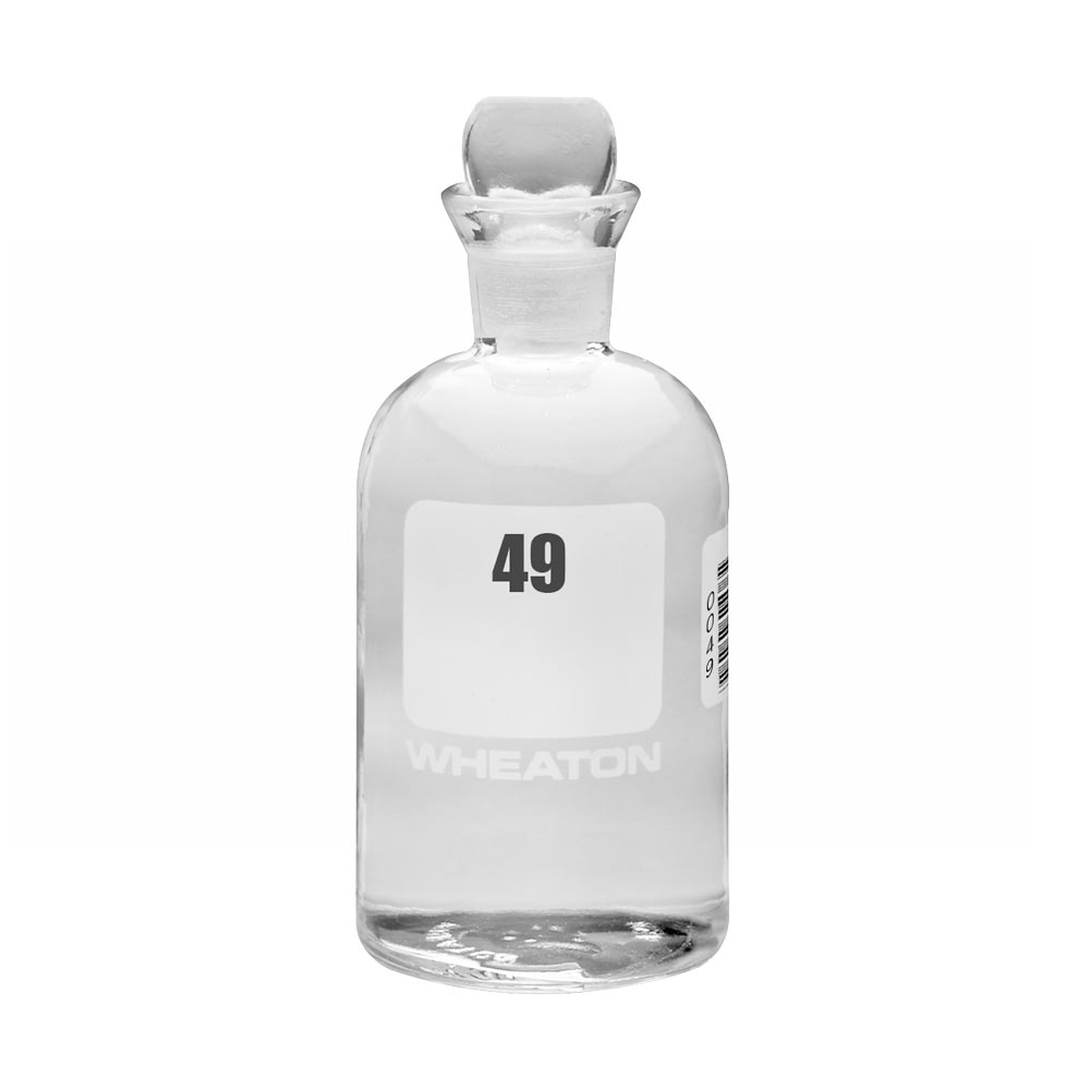 WHEATON 生化需氧量瓶 BOD瓶 300 mL 49 - 72 玻璃pennyhead塞 24个/盒