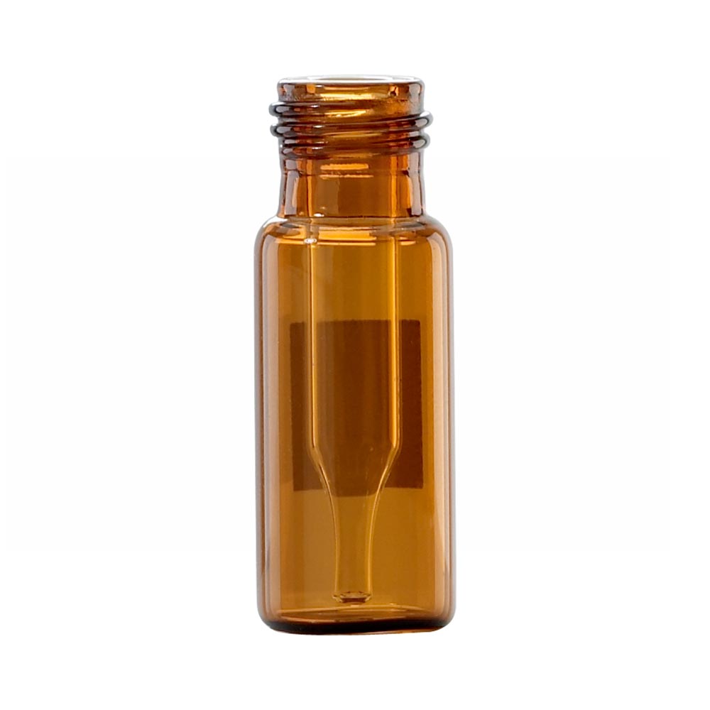 WHEATON LVI小瓶 0.3 mL 棕色 带书写膜 与Wheaton ABC旋盖一起使用 100个/盒