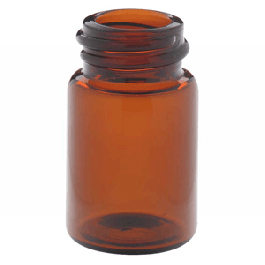 WHEATON 棕色硼硅玻璃管形瓶5ml S/T VIAL 1530个/盒