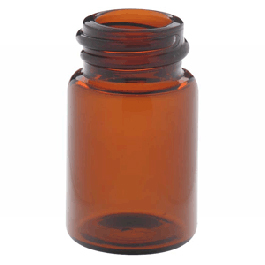 WHEATON 棕色硼硅玻璃管形瓶5ml S/T VIAL 1530个/盒