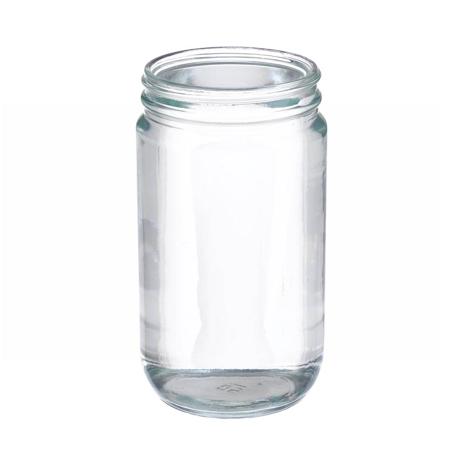 WHEATON 1000mL 无色透明直边罐 无盖 12个/盒