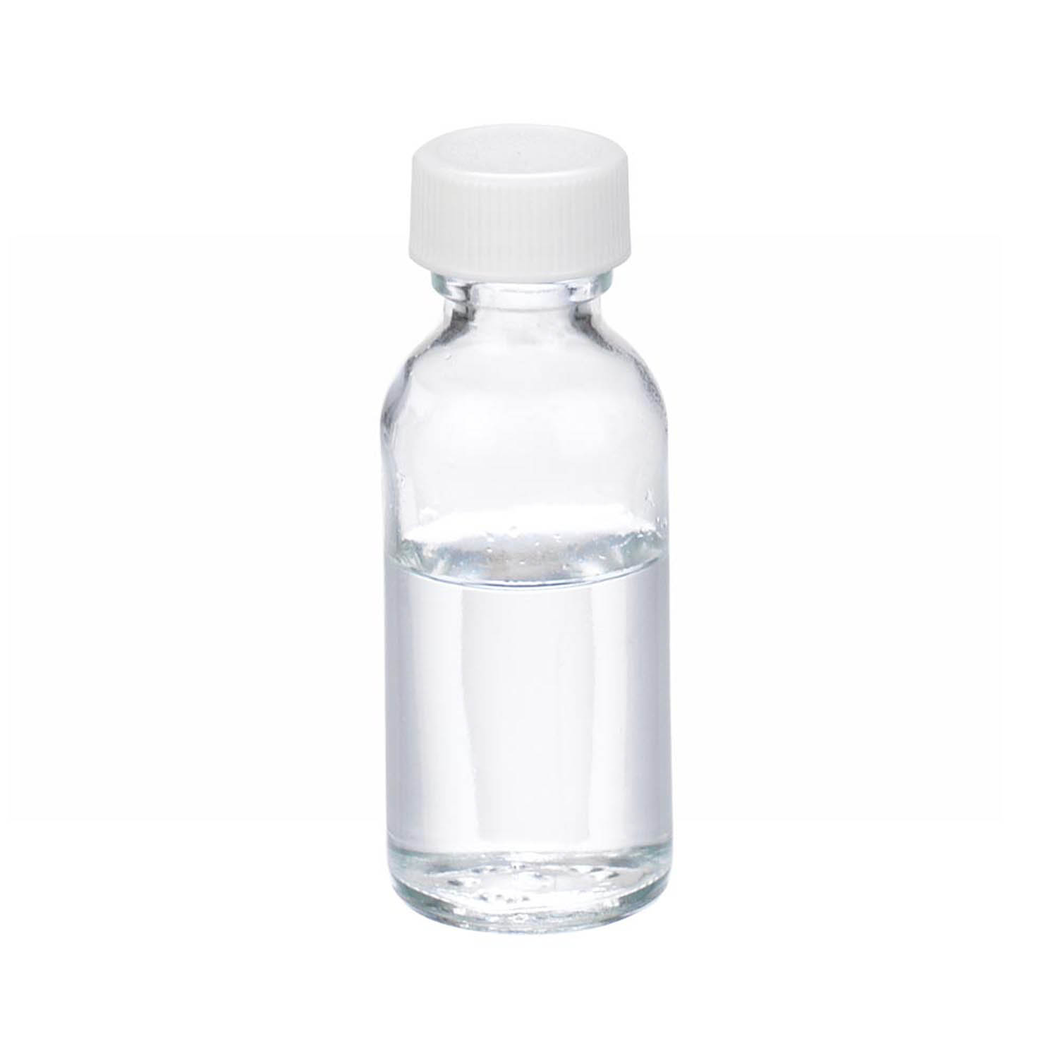 WHEATON 30mL 无色透明波士顿圆形瓶 白色聚丙烯盖 PTFE表面的聚乙烯垫 48个/盒