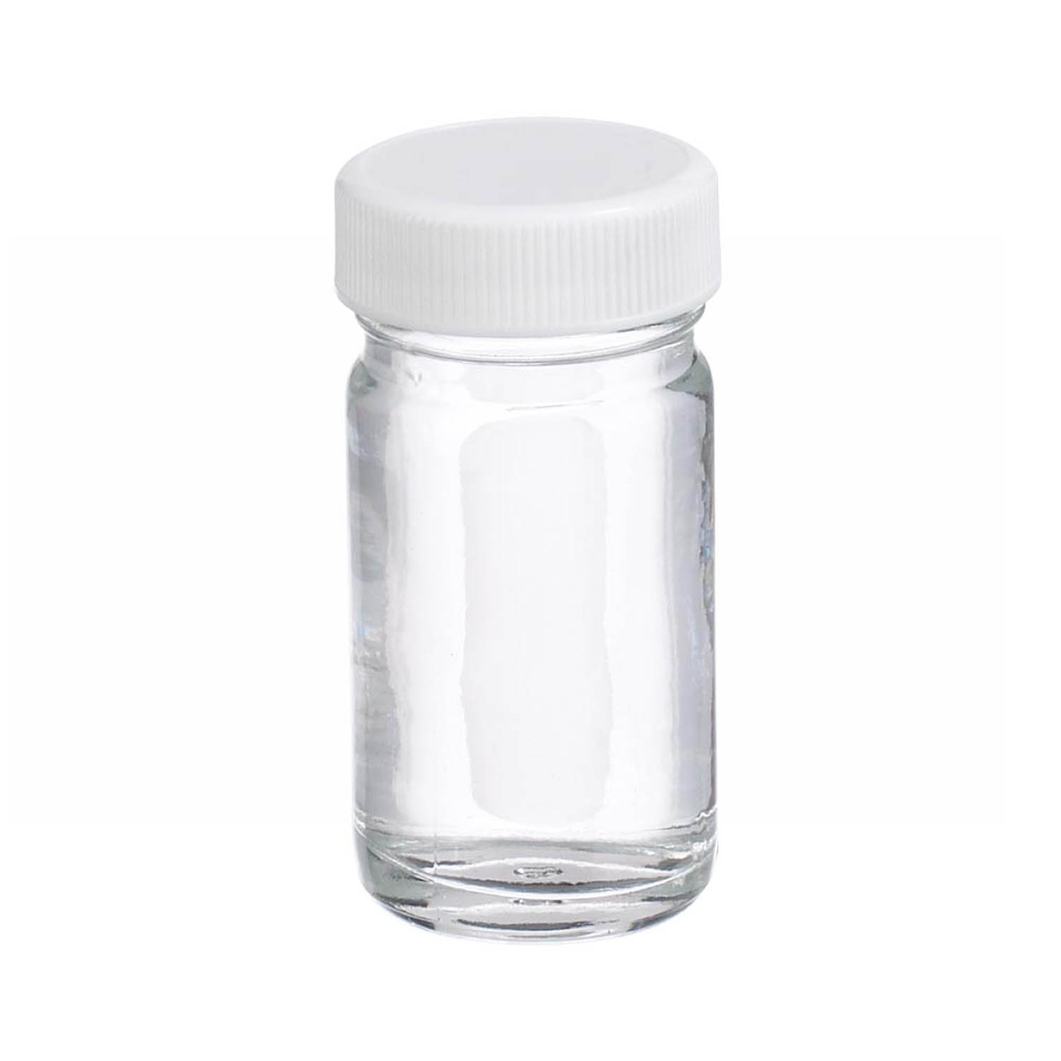 WHEATON 30mL 无色透明AC圆形瓶 白色聚丙烯盖 PTFE表面的聚乙烯垫 48个/盒